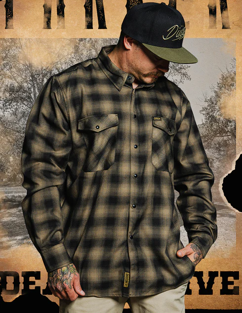 DIXXON MENS PARKER FLANNEL - ASSORTED