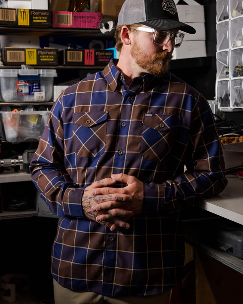 DIXXON MENS THE APPRENTICE FLANNEL - ASSORTED