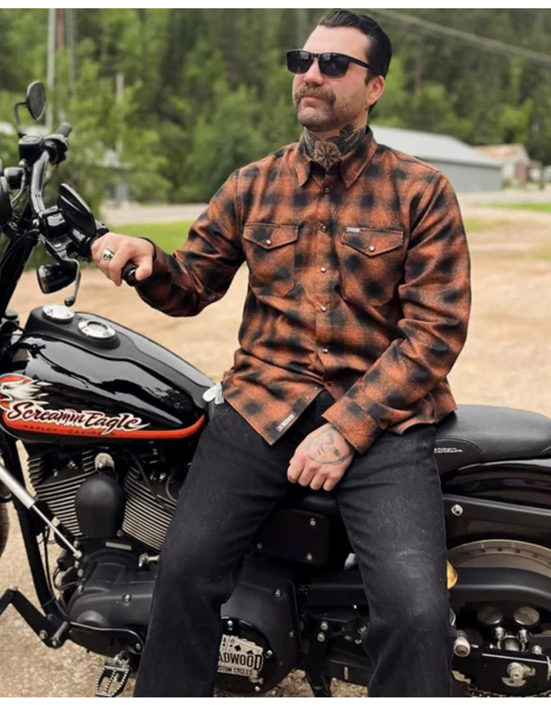 DIXXON MENS STURGIS DEADWOOD FLANNEL (ASSORTED)