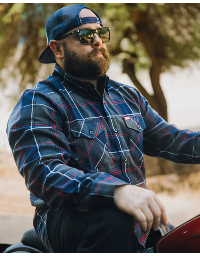 DIXXON MENS STURGIS RUSHMORE FLANNEL (ASSORTED)