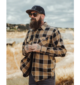 DIXXON MENS STURGIS BADLANDS FLANNEL - ASSORTED