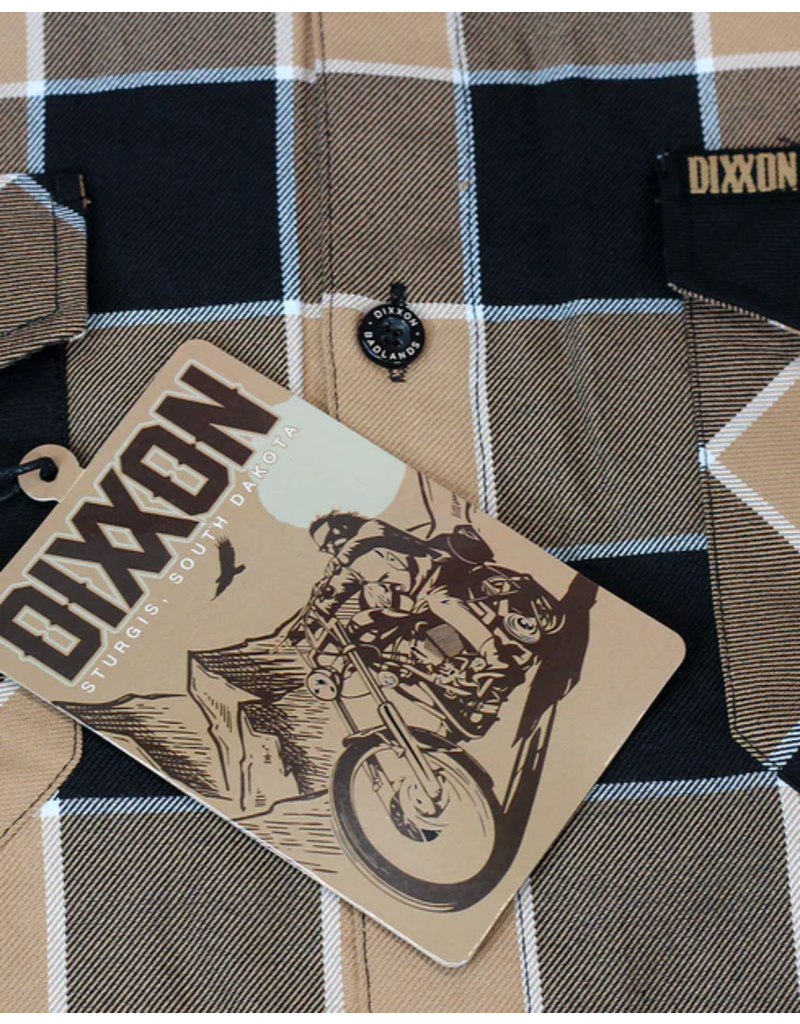 DIXXON MENS STURGIS BADLANDS FLANNEL (ASSORTED)