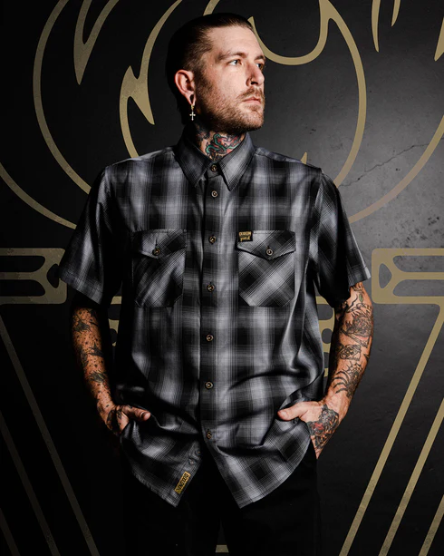 DIXXON MENS P.O.D. VERITAS S/S BAMBOO SHIRT - ASSORTED