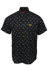 DIXXON MENS BOLT BLACK/GREY PARTY SHIRT (ASSORTED)