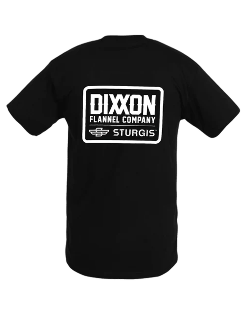 DIXXON STURGIS BADGE TEE (BLACK)