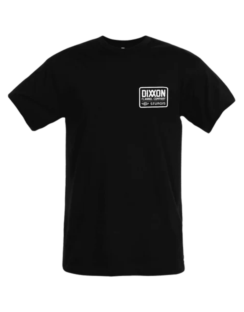 DIXXON STURGIS BADGE TEE (BLACK)