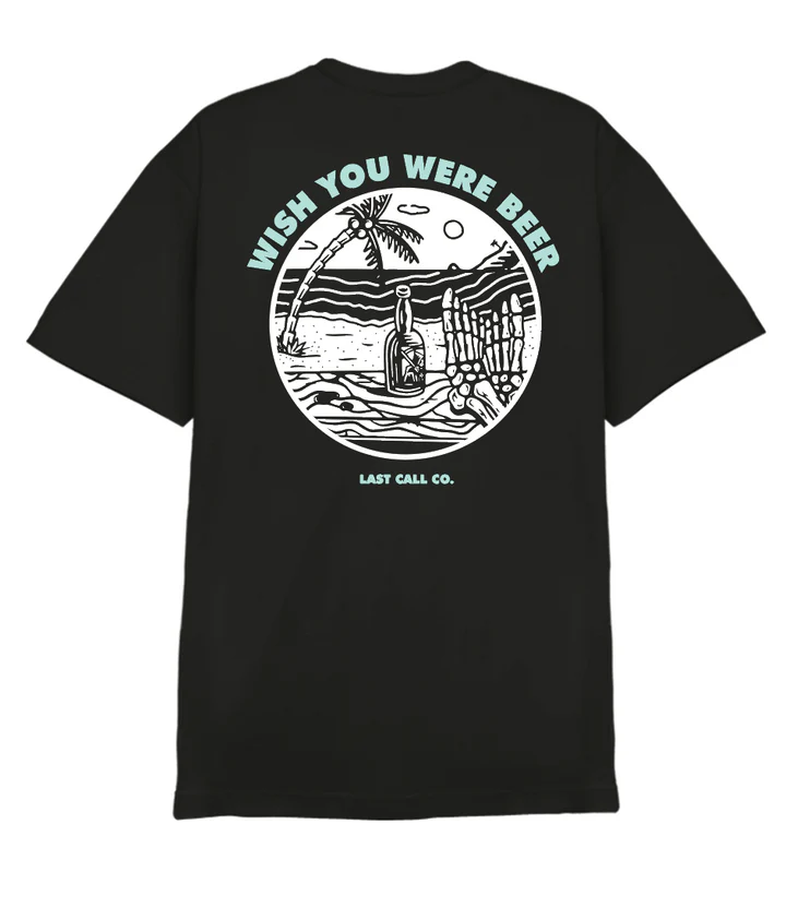LAST CALL CO. WISH T-SHIRT - BLACK