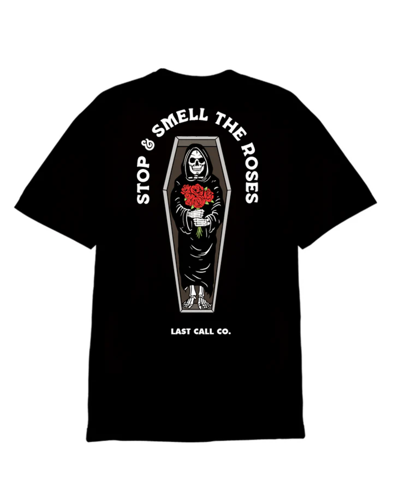 LAST CALL CO. ROSES 2 T-SHIRT (BLACK)