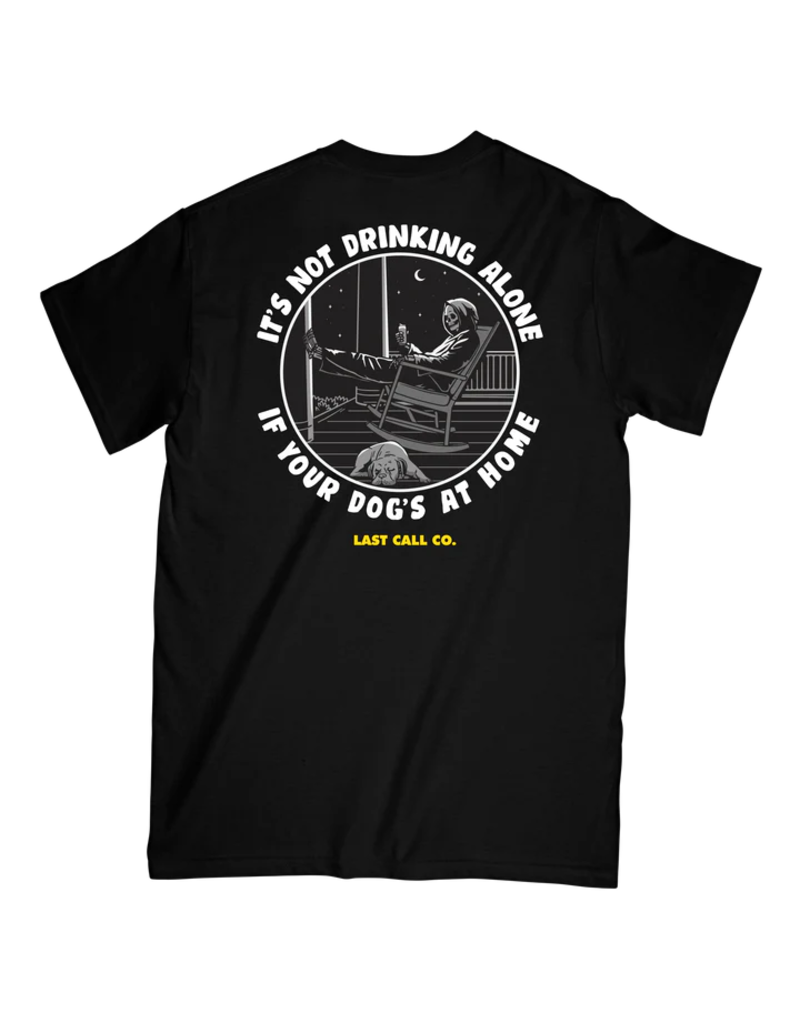LAST CALL CO. CLASSICS ALONE S/S T-SHIRT (BLACK)