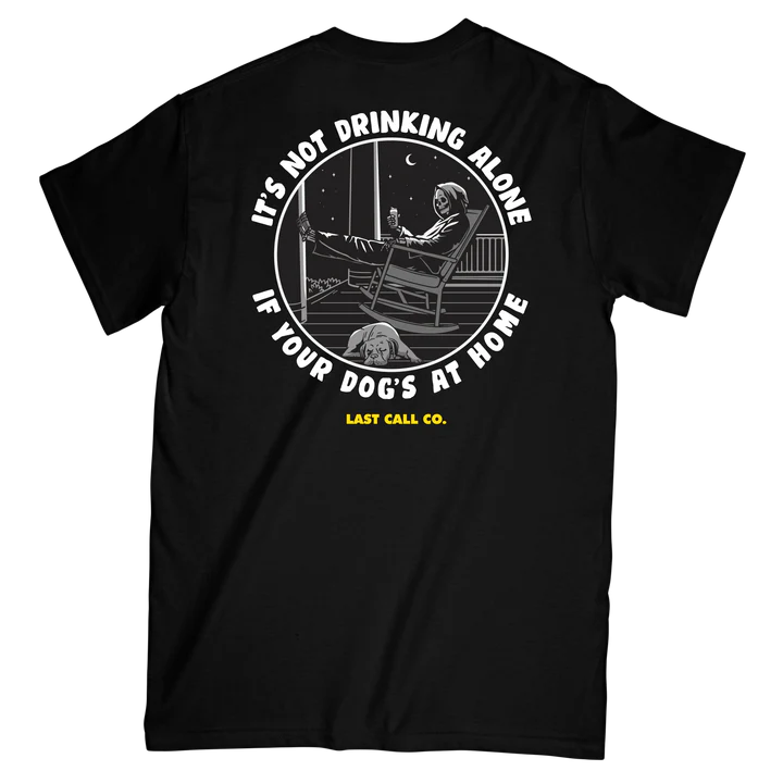 LAST CALL CO. CLASSICS ALONE S/S T-SHIRT - BLACK