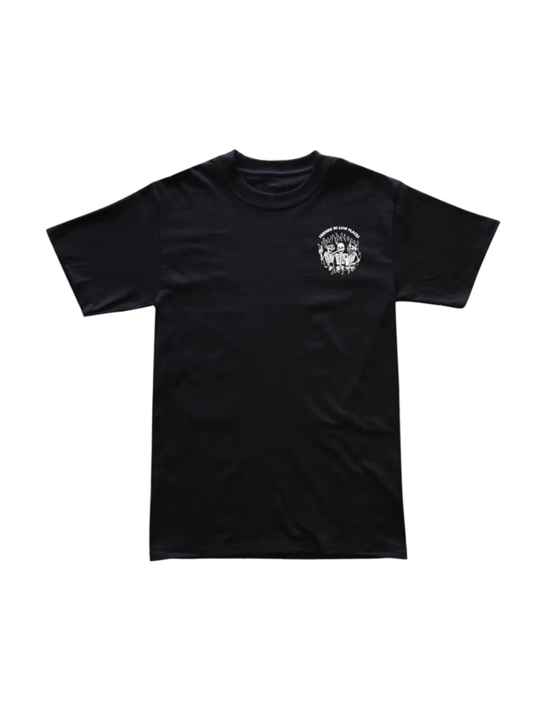 LAST CALL CO. LOW PLACES T-SHIRT (BLACK)