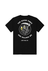 LAST CALL CO. THE GOOD TIMES ARE KILLING ME T-SHIRT (BLACK)