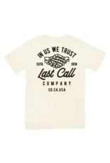 LAST CALL CO. TRUST BADGE T-SHIRT (NATURAL)