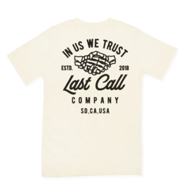 LAST CALL CO. TRUST BADGE T-SHIRT - NATURAL