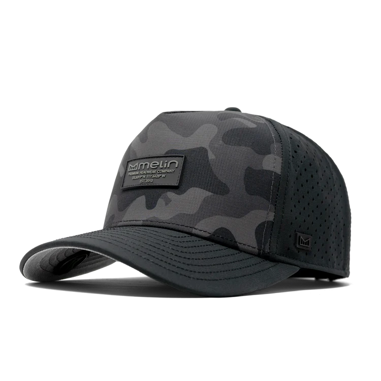 MELIN ODYSEA BRICK HYDRO HAT - BLACK CAMO MIDNIGHT