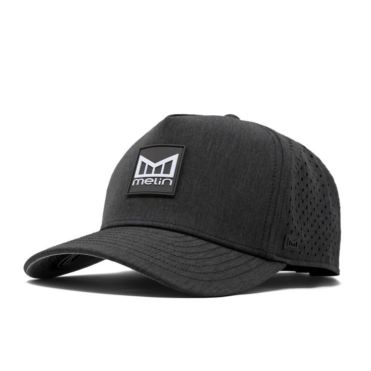 MELIN ODYSEA STACKED HYDRO HAT - HEATHER CHARCOAL