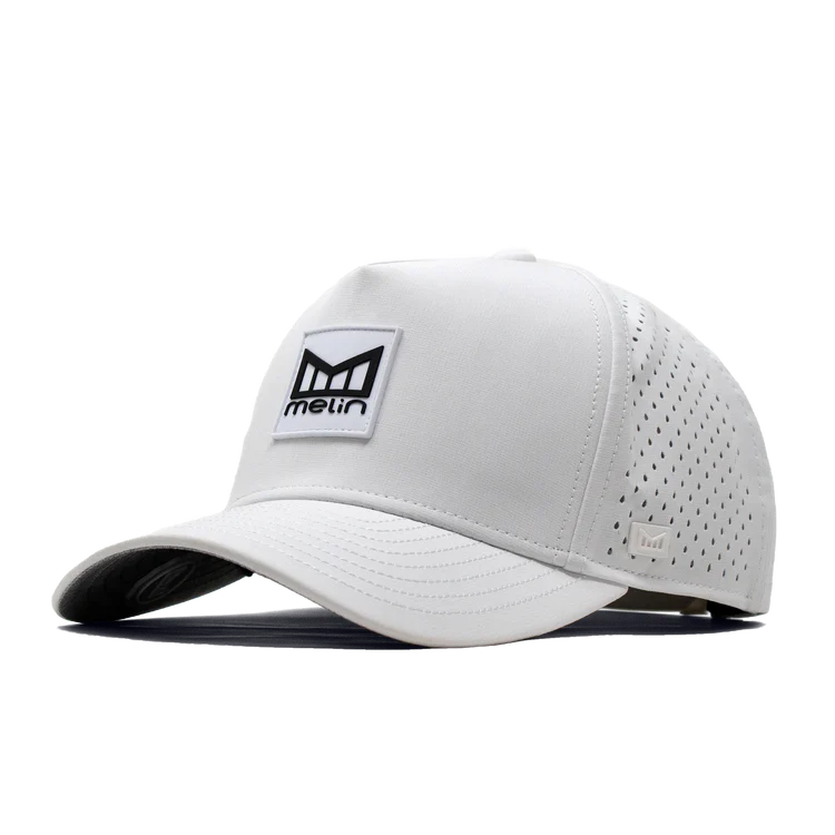 MELIN ODYSEA STACKED HYDRO HAT - WHITE
