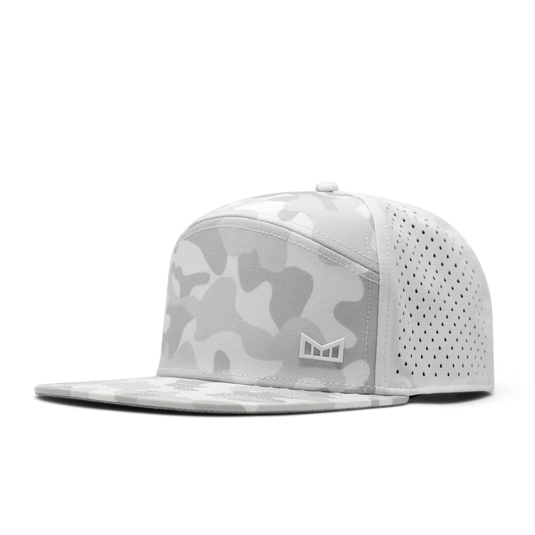 MELIN TRENCHES ICON HYDRO HAT - SNOW CAMO