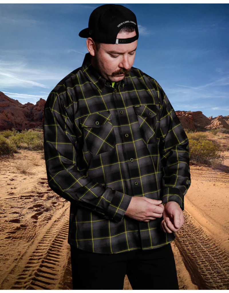 DIXXON MENS ADS RACING SHOCKS FLANNEL (ASSORTED)