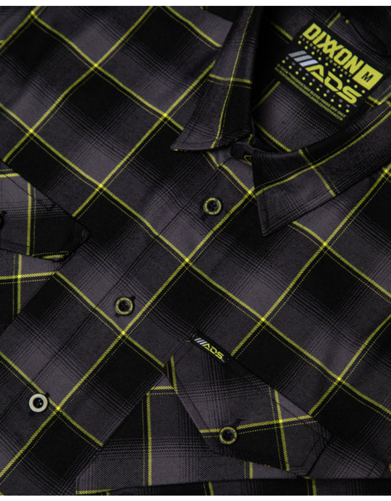 DIXXON MENS ADS RACING SHOCKS FLANNEL (ASSORTED)