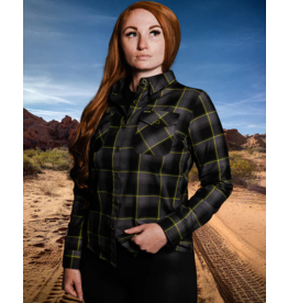DIXXON WOMENS ADS RACING SHOCKS FLANNEL - ASSORTED