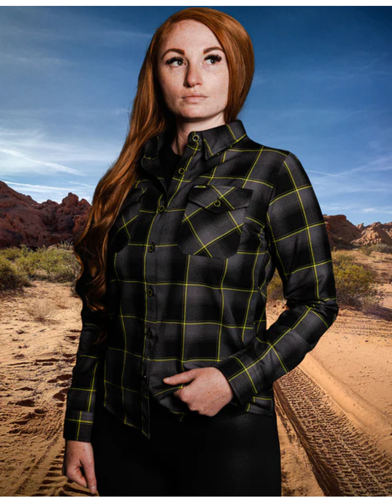 DIXXON WOMENS ADS RACING SHOCKS FLANNEL (ASSORTED)