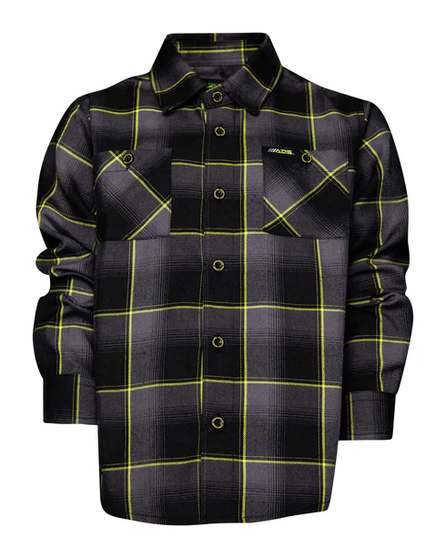 DIXXON YOUTH ADS RACING SHOCKS FLANNEL - ASSORTED