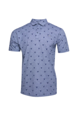 DIXXON MENS HEATHERED BLUE TOLLESON PREMIUM POLO (ASSORTED)