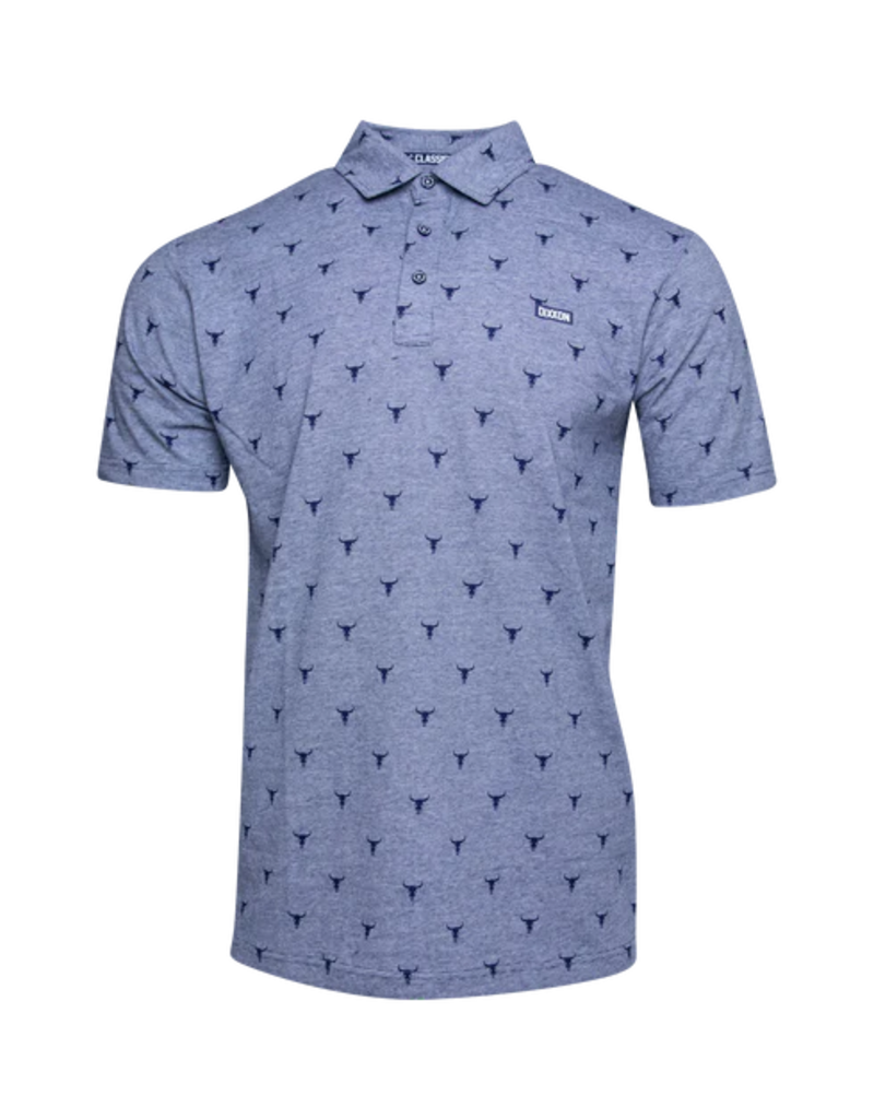 DIXXON MENS HEATHERED BLUE TOLLESON PREMIUM POLO (ASSORTED)