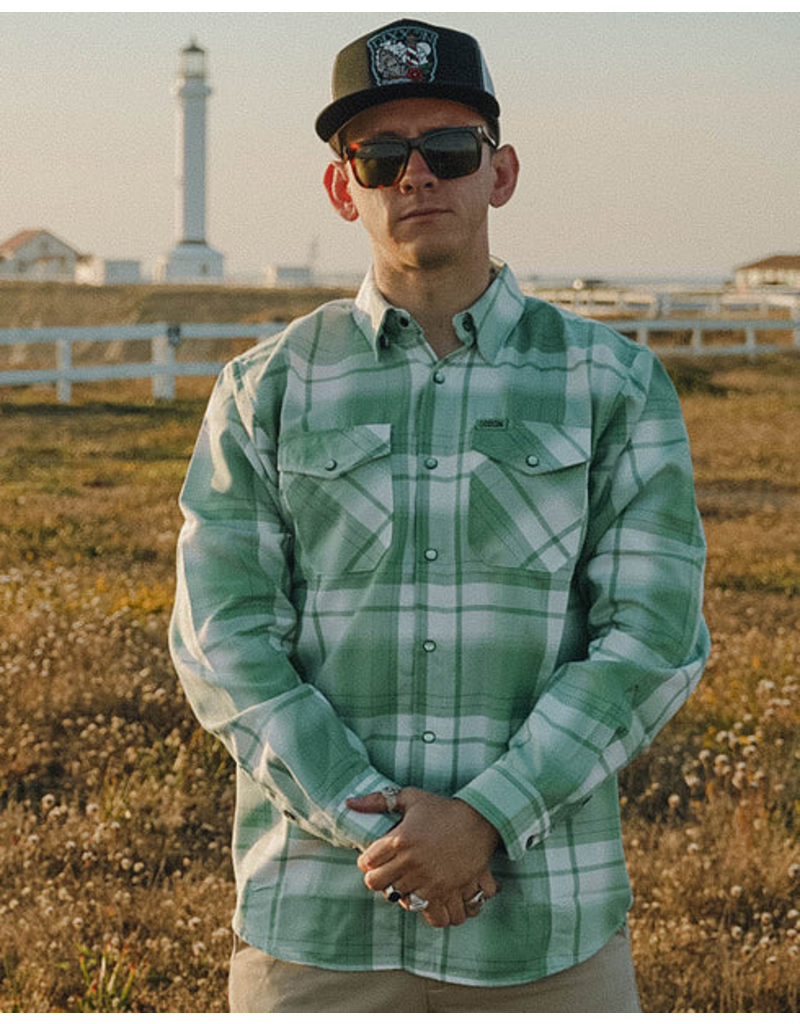 DIXXON MENS SEA GLASS FLANNEL (ASSORTED)