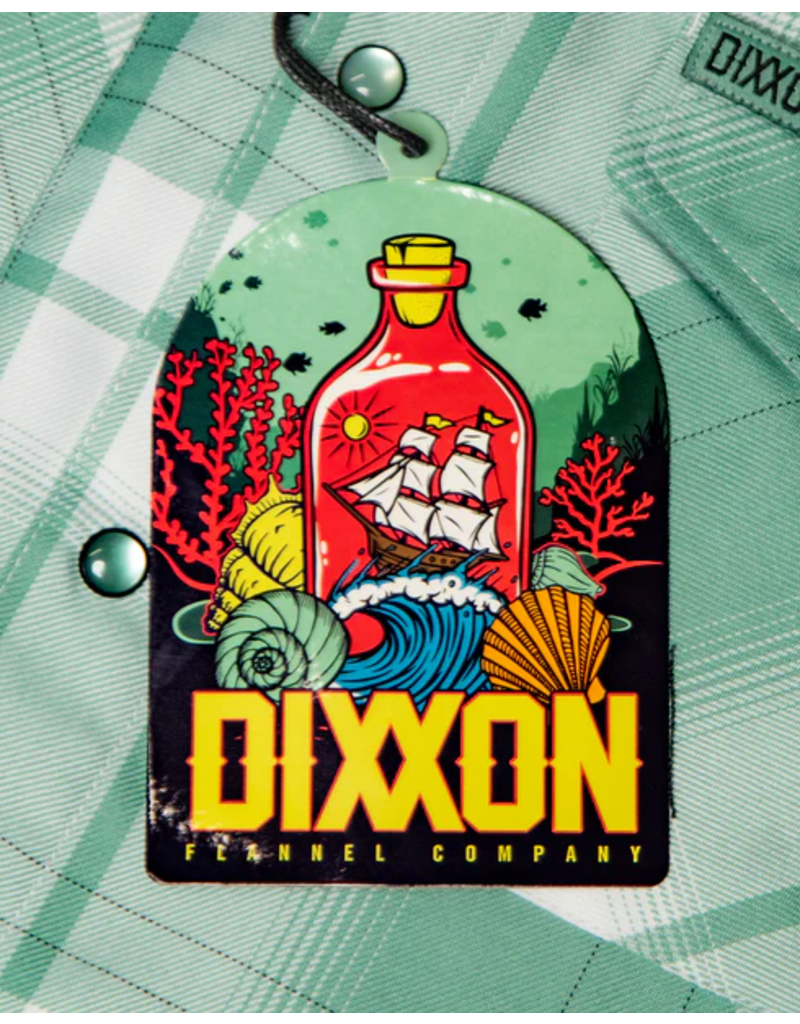 DIXXON MENS SEA GLASS FLANNEL (ASSORTED)
