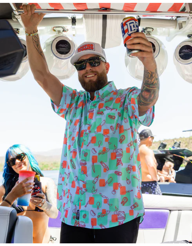 DIXXON MENS NO BUMMER S/S PARTY SHIRT (ASSORTED)