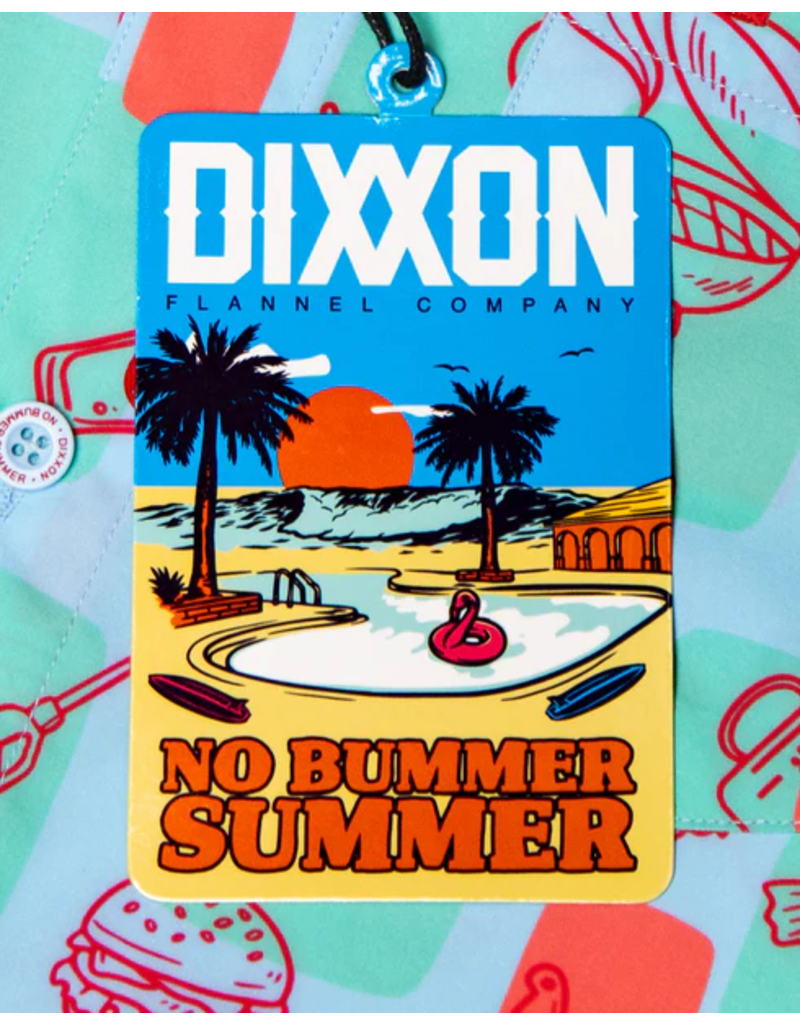 DIXXON MENS NO BUMMER S/S PARTY SHIRT (ASSORTED)