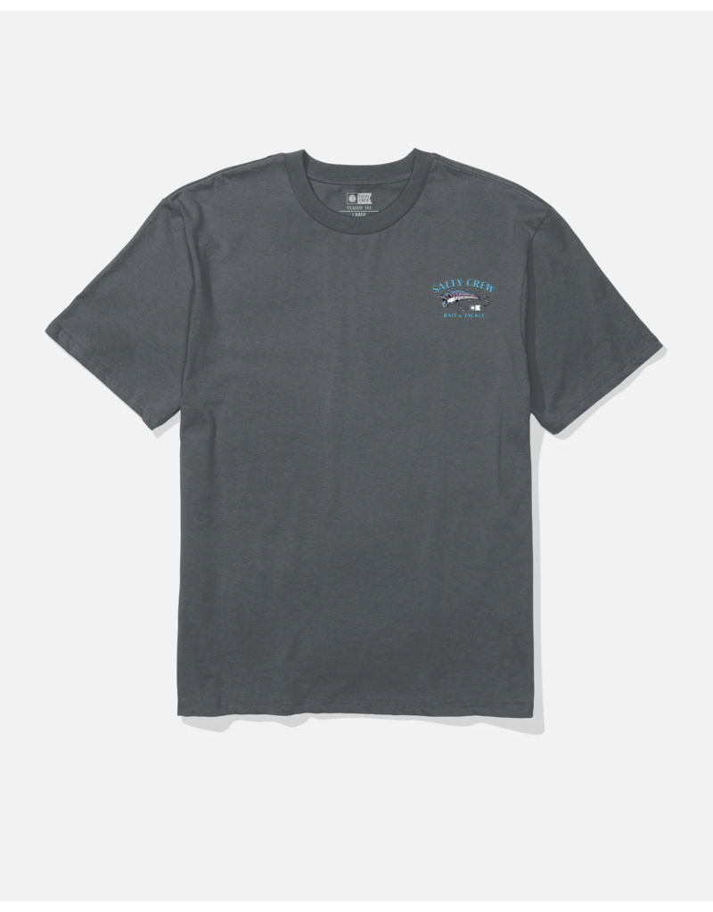 SALTY CREW SNAG IT CLASSIC S/S TEE (CHARCOAL)