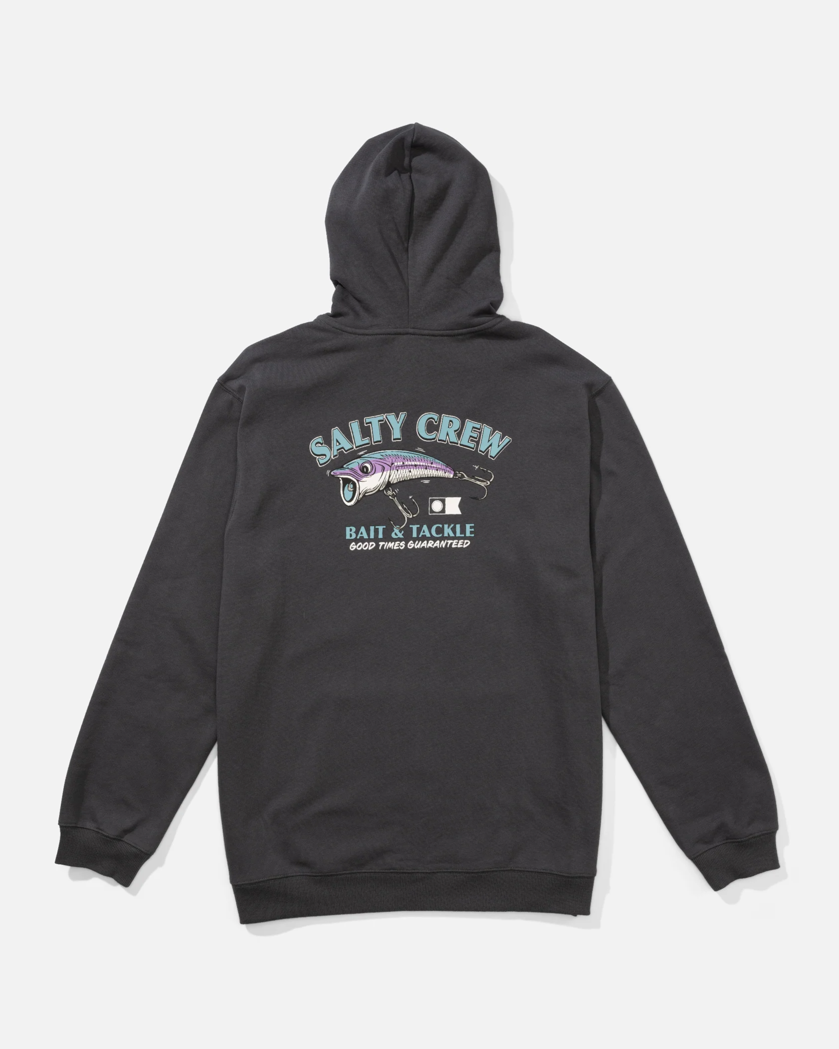 SALTY CREW SNAG IT ZIP FLEECE - CHARCOAL