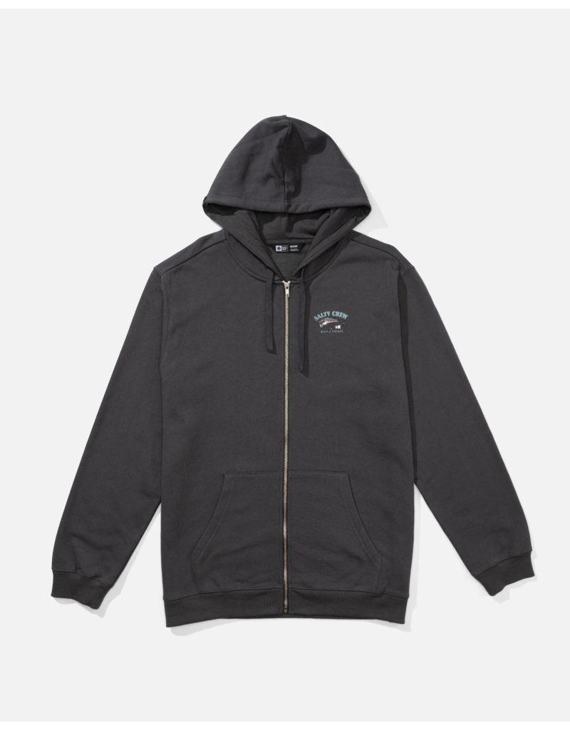SALTY CREW SNAG IT ZIP FLEECE (CHARCOAL)