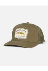 SALTY CREW BIG MOUTH TRUCKER HAT (OIL GREEN)