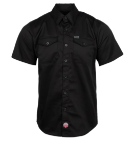 DIXXON MENS WORKFORCE S/S SHIRT - BLACK