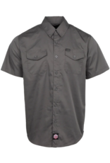DIXXON MENS WORKFORCE S/S SHIRT (CHARCOAL)