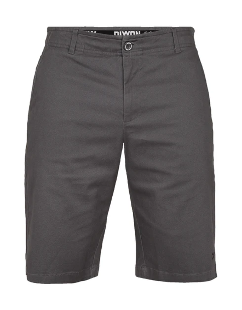 DIXXON MENS CHINO SHORTS (CHARCOAL)