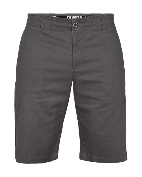 DIXXON MENS CHINO SHORTS - CHARCOAL