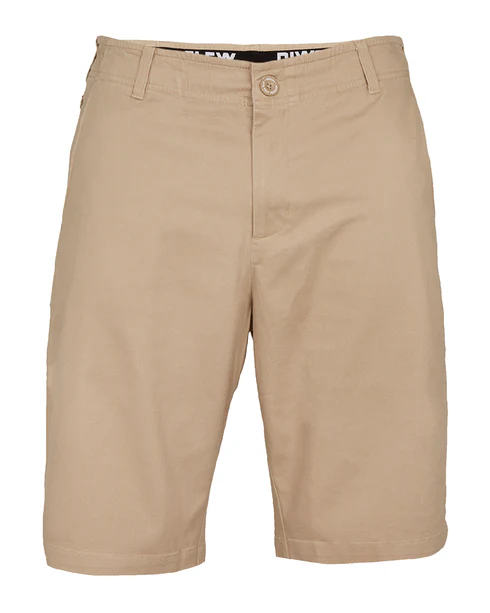 DIXXON MENS CHINO SHORTS - KHAKI