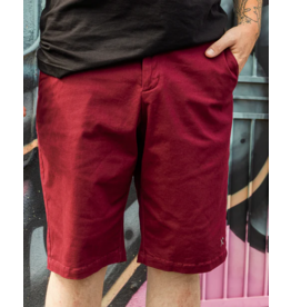 DIXXON MENS CHINO SHORTS - MAROON