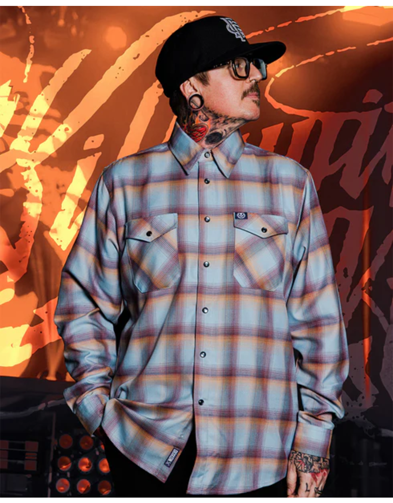 DIXXON MENS KILLSWITCH ENGAGE FLANNEL (ASSORTED)