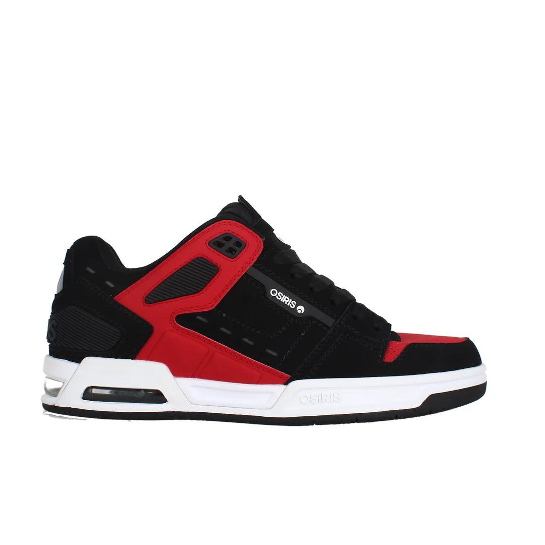 OSIRIS MENS PERIL - BLACK/WHITE/RED