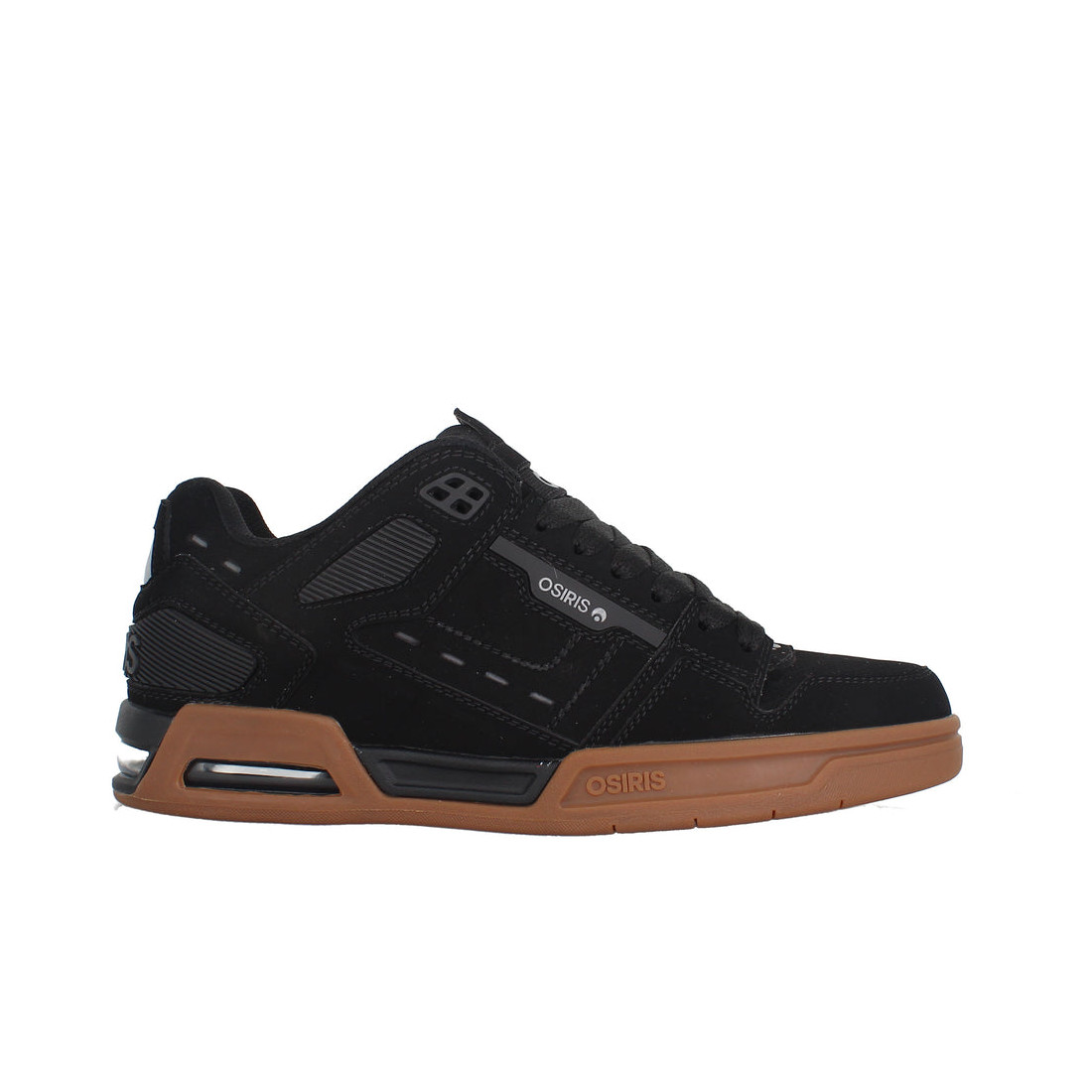 OSIRIS MENS PERIL - BLACK/BLACK/GUM