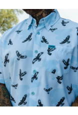 DIXXON MENS MIKE HAWK S/S PARTY SHIRT (ASSORTED)