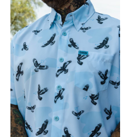 DIXXON MENS MIKE HAWK S/S PARTY SHIRT - ASSORTED