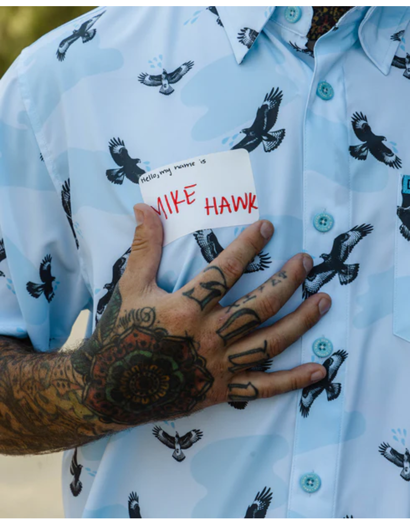 DIXXON MENS MIKE HAWK S/S PARTY SHIRT (ASSORTED)