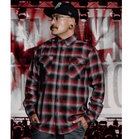 DIXXON MENS AMITY AFFLICTION YOUNGBLOODS FLANNEL - ASSORTED